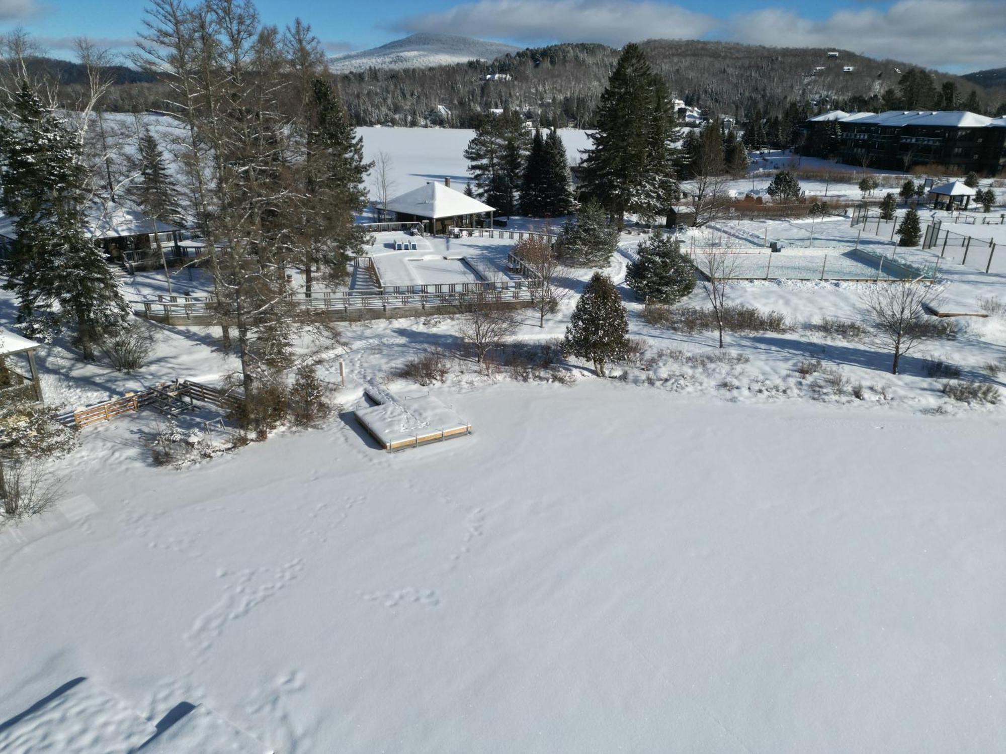 Apartamento Escapade Bonheur Lac-Superieur Exterior foto