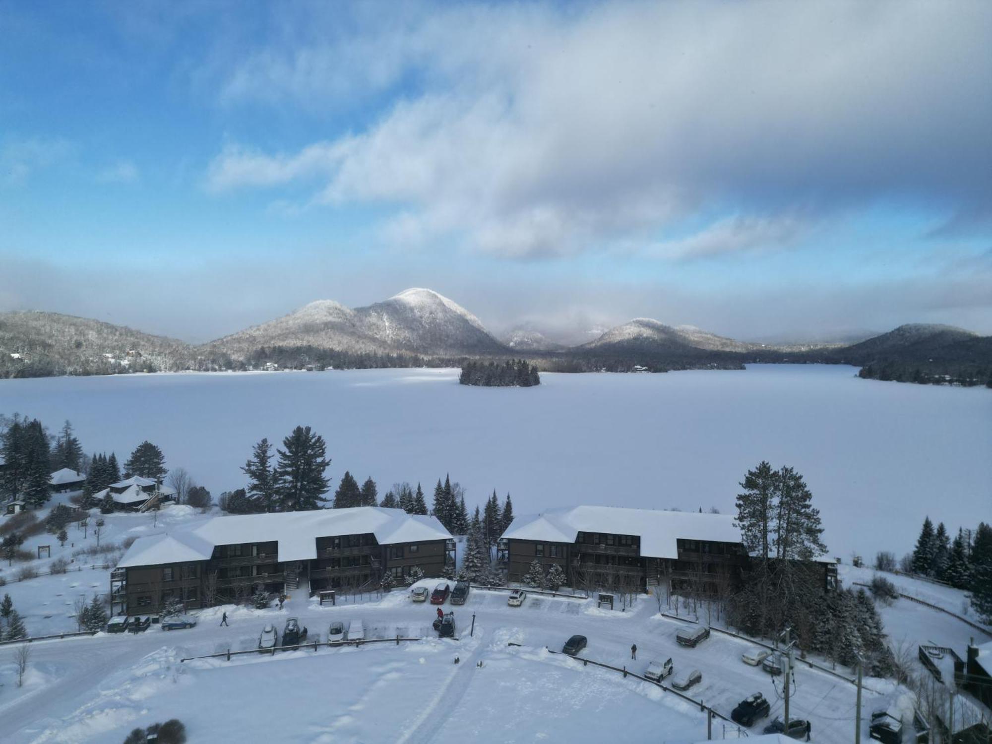 Apartamento Escapade Bonheur Lac-Superieur Exterior foto