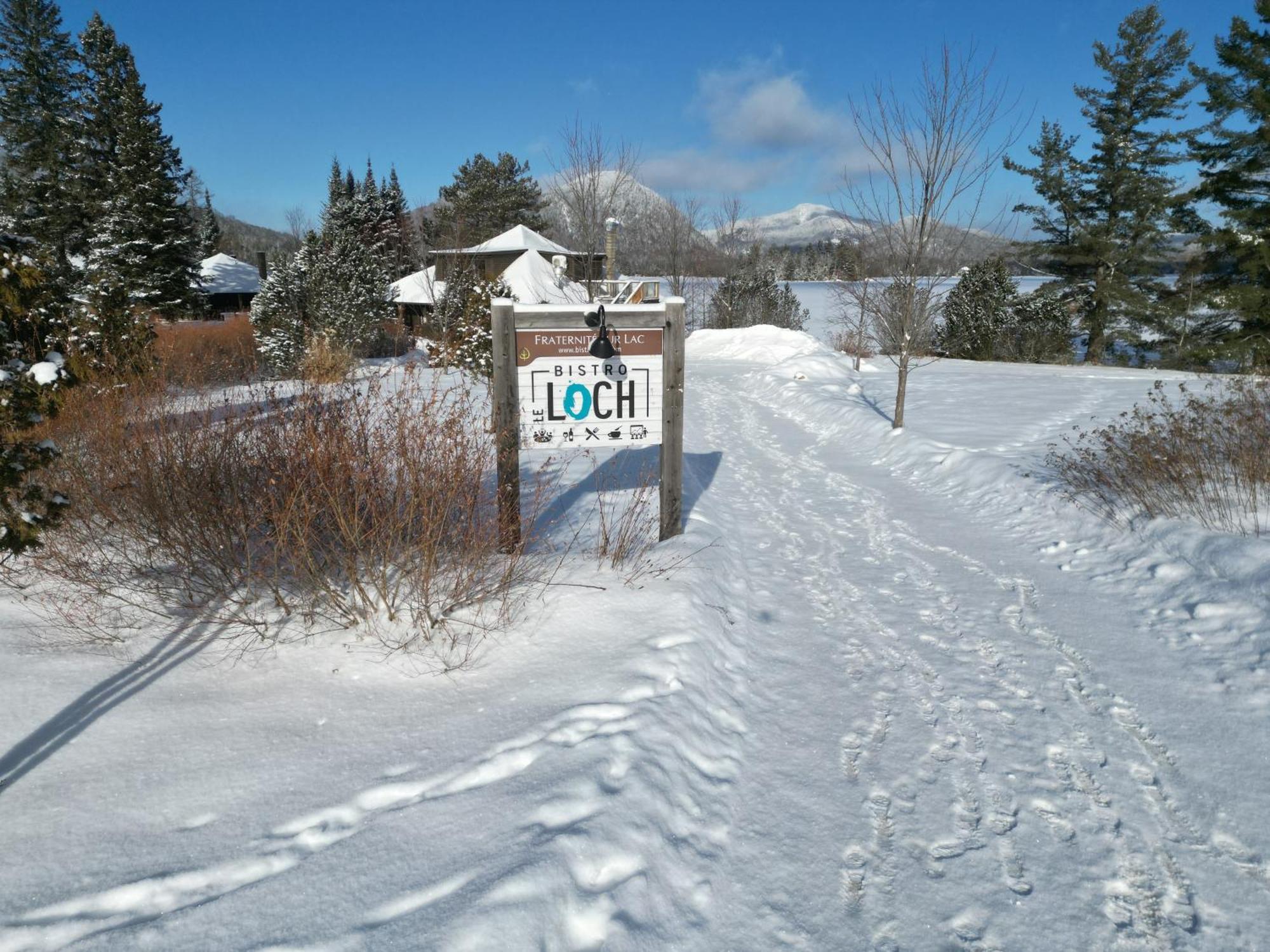 Apartamento Escapade Bonheur Lac-Superieur Exterior foto